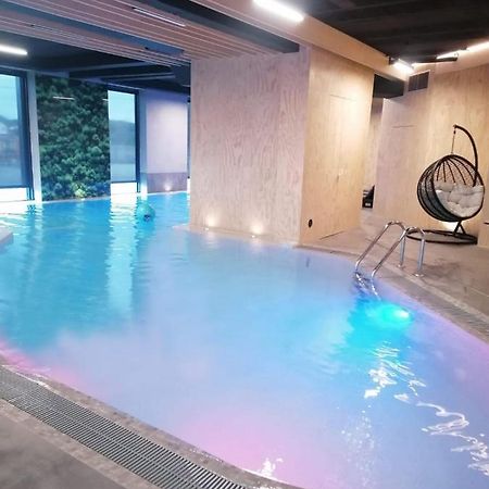 Blue Zet Apartament Sarbinowo Luaran gambar