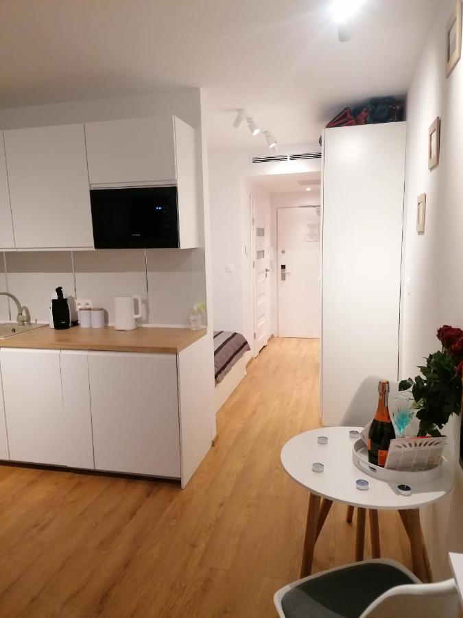 Blue Zet Apartament Sarbinowo Luaran gambar