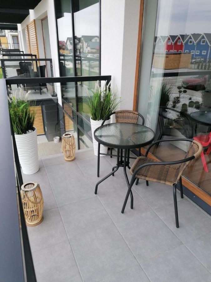 Blue Zet Apartament Sarbinowo Luaran gambar