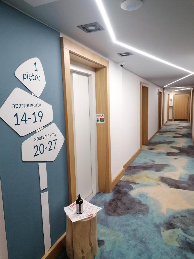Blue Zet Apartament Sarbinowo Luaran gambar